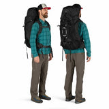 Osprey Aether 65 Litre Men's Hiking Mountaineering Backpack in use