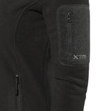 XTM Womens Wild Cat Fleece Black sleeve pocket
