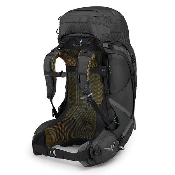 osprey atmos ag 65 backpack graphite grey Osprey Atmos AG 65 Litre Backpack including Rain Cover – Pack Light