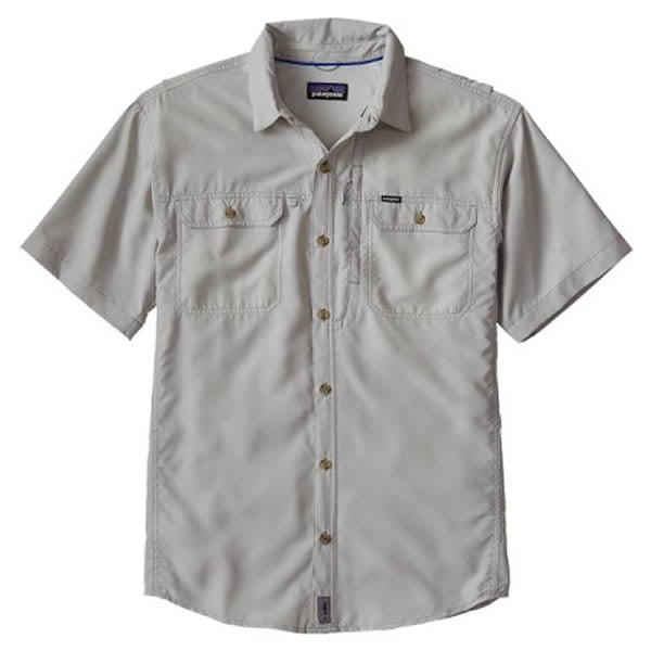 Patagonia Men s Short Sleeve Sol Patrol II Travel Shirt 30 UPF Pack Light