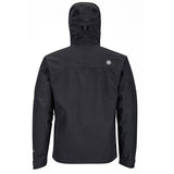 Marmot Men's Minimalist Jacket Goretex Paclite Black rear view