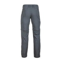 Marmot Men's Transcend Convertible Travel and Hike Pants rear View Slate Grey