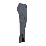 Marmot Men's Transcend Convertible Travel and Hike Pants side View Slate Grey