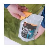McNett Gear Aid Wash In Water Repellent next to jacket