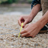 Nemo Airpin Ultralight Tent Stake Peg in use