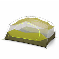 Nemo Aurora 3 Person Hiking Tent with Footprint Nova Green inner