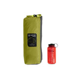 Nemo Dagger 2P Osmo Ultralight Hiking Tent stuff sack next to water bottle