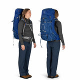Osprey Ariel 65 Litre Women's Hiking Mountaineering Backpack in use