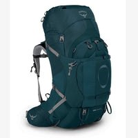 Osprey Ariel Plus 70 Litre Womens Hiking Mountaineering Backpack Night Jungle Blue