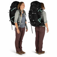Osprey Ariel Plus 85 Litre Women's Hiking Expedition Mountaineering Backpack in use