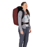 Osprey Fairview 40 Litre Women's Carry On Travel Backpack in use side view