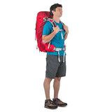 Osprey Stratos Men's Hiking Backpack Harness in use front view