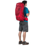 Osprey Stratos Men's Hiking Backpack Harness in use rear view