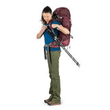 Osprey Women's Viva 50 Litre Hiking Backpack stow on the go trekking poles