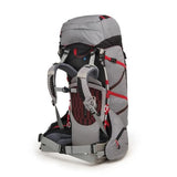 Osprey Aether 70 Pro Kepler Grey Harness View