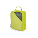 Osprey ultralight double sided packing cube clean dirty electric lime medium