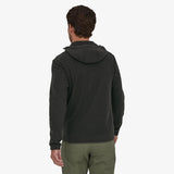 Patagonia Men's R1 Air Full Zip Hoody rear view in use