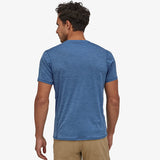 Patagonia Men's Cap Cool Lightweight T-Shirt in use rear view