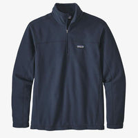 Patagonia Men's Micro D 1/4 Zip Fleece Pullover New Navy