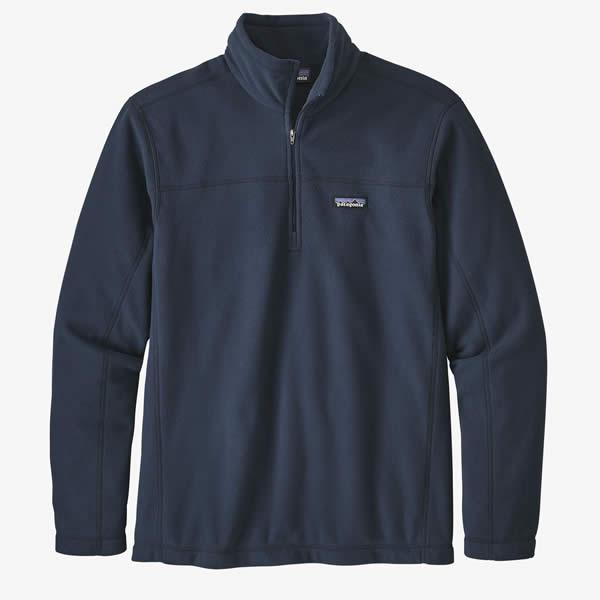 Patagonia Men s Micro D 1 4 Zip Fleece Pullover Pack Light