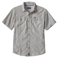 Patagonia Men's Short Sleeve Sol Patrol II Travel Shirt, 30 UPF tailored grey