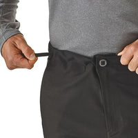 Patagonia Men's Simul Alpine Softshell Pants Black waist adjustment cord