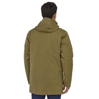 Patagonia Men's Tres 3 in 1 Down Parka rear view in use