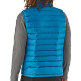 Patagonia Men's Down Sweater Vest in use rear view