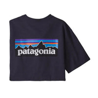 Patagonia Men's P 6 logo t-shirt piton purple