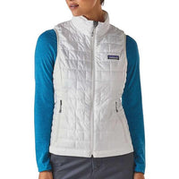 Patagonia Women's Nano Puff Vest in use front view