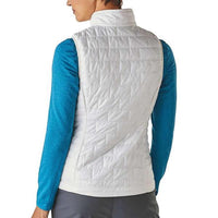 Patagonia Women's Nano Puff Vest in use rear view