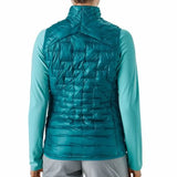 Patagonia Womens Micro Puff Vest in use rear view