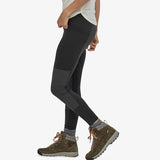 Patagonia Womens Pack Out hiking Tights black side view