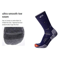 Point6 Sock Features ultra smooth toe seam