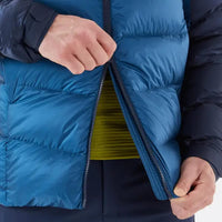 Rab Neutrino Pro Alpine Summit Down Jacket  800 Fill Power two way zipper