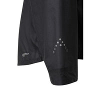 Rab Men's Phantom Pull-On Lightweight Waterproof Pullover Black sleeve detail