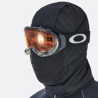 Rab Ninja Balaclava in use with ski mask on