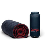 Rumpl Down Puffy 1 person blanket deepwater rolled and stuff sack
