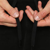 Vigilante Men's Aspect Fleece Pants Black drawstring waist