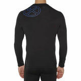 Vigilante Mens Cisco Thermal Top Black Norseman rear view