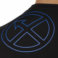 Vigilante Mens Cisco Thermal Top Black Norseman reflective logo on back