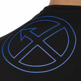 Vigilante Mens Cisco Thermal Top Black Norseman reflective logo on back