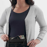 Eagle Creek Silk Undercover Money Belt in use