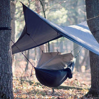 Grand Trunk Single Air Bivy Extreme Hammock Shelter in use
