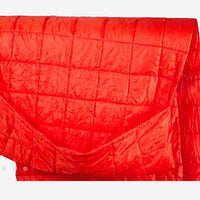 Grand Trunk Tech Throw Travel Quilt Blanket Bright Crimson