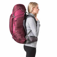 Gregory Deva Women's Hiking Backpack in use on back side view