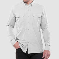 Kuhl Men's Long Sleeve Quick-Dry Travel Shirt natural