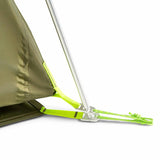 Nemo Aurora 2P Hiking Tent Aurora Green pole feet