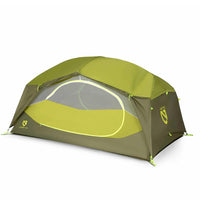 Nemo Aurora 2P Hiking Tent Aurora Green vestibule open