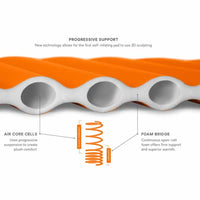 Nemo Flyer Self Inflating Hike Camp Sleeping Mat Long Wide cross section details